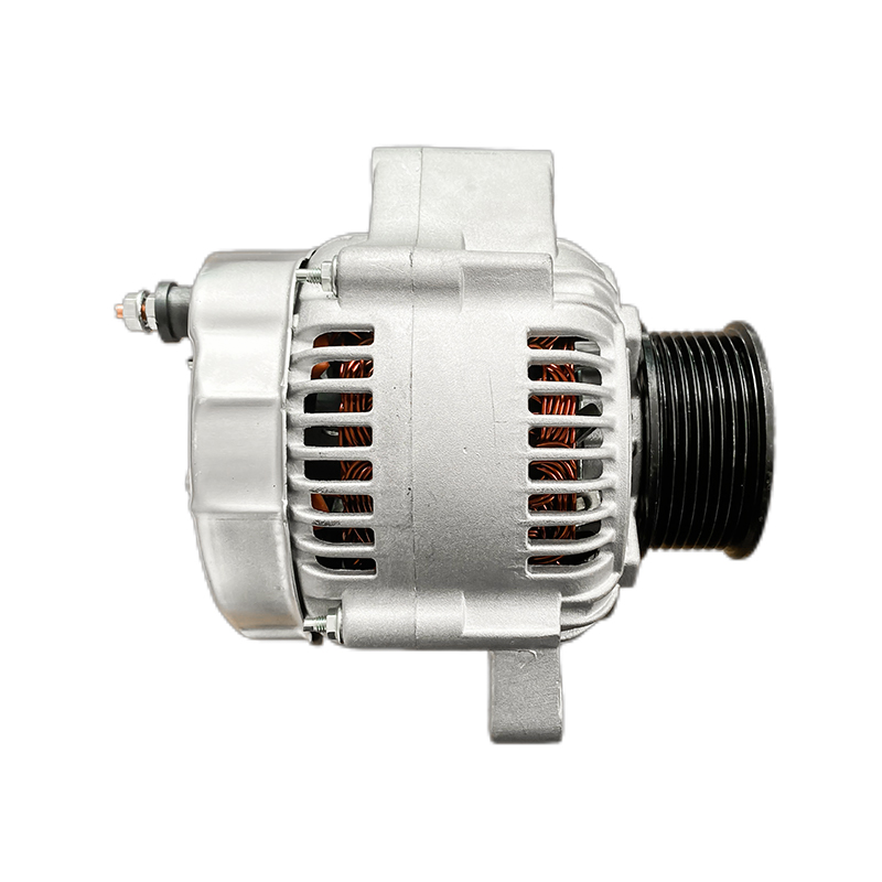 Komatsu PC200 PC220 এর জন্য Denso 24V 60A অল্টারনেটর | 8-খাঁজ 77 মিমি পুলি প্রতিস্থাপন ইউনিট